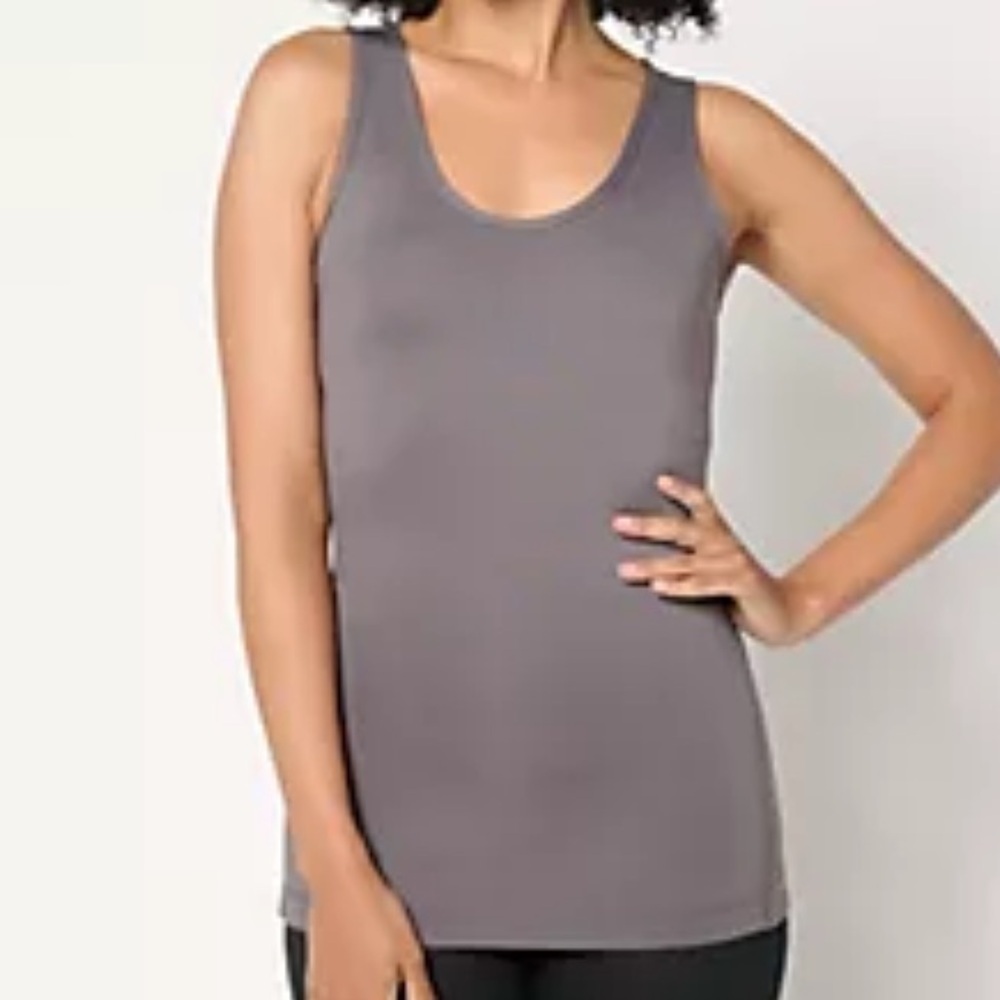 Tommie Copper Women’s Lower Back Support Tank Gray size XXXL New With Tags